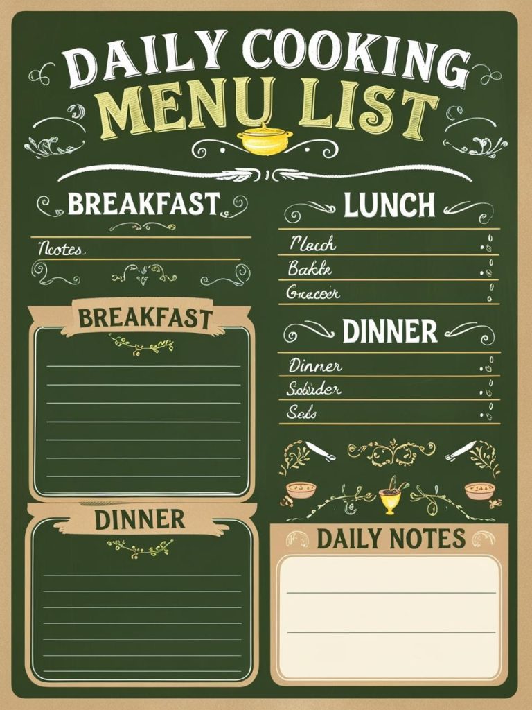 Menu Masakan Sehari-Hari yang Praktis